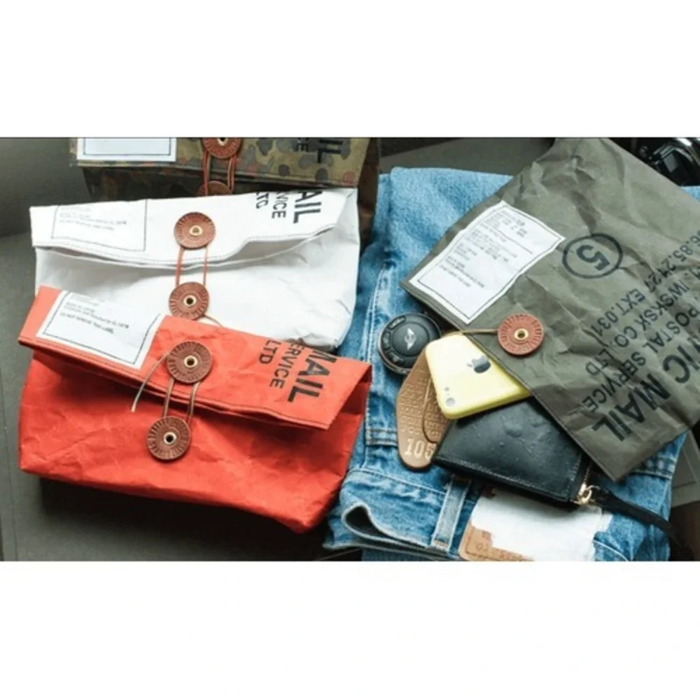 Akeru Project Domestic Japanese Mail Bag Travelers Notebook Company Olive‎ Green